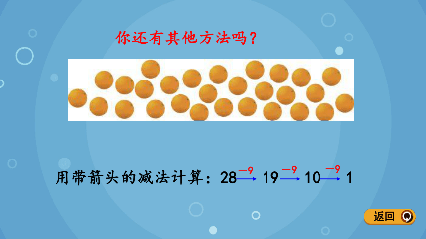 人教版小学数学一年级下册 用连减解决问题课件(共13张PPT)