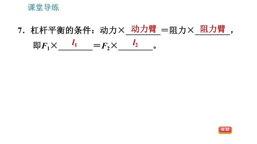 人教版八年级下册物理习题课件 第12章 12.1   杠杆（39张）