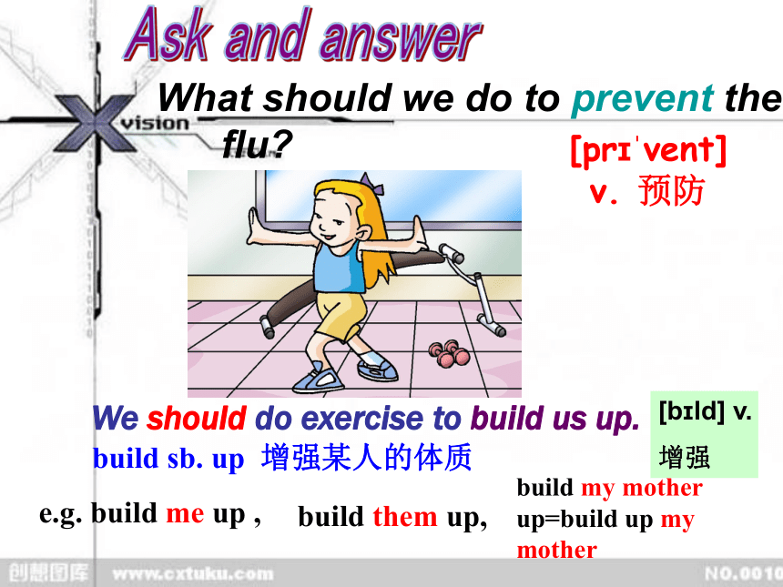 Unit 2 Keeping Healthy Topic 3 Must we exercise to prevent the flu ? Section A 课件 24张PPT