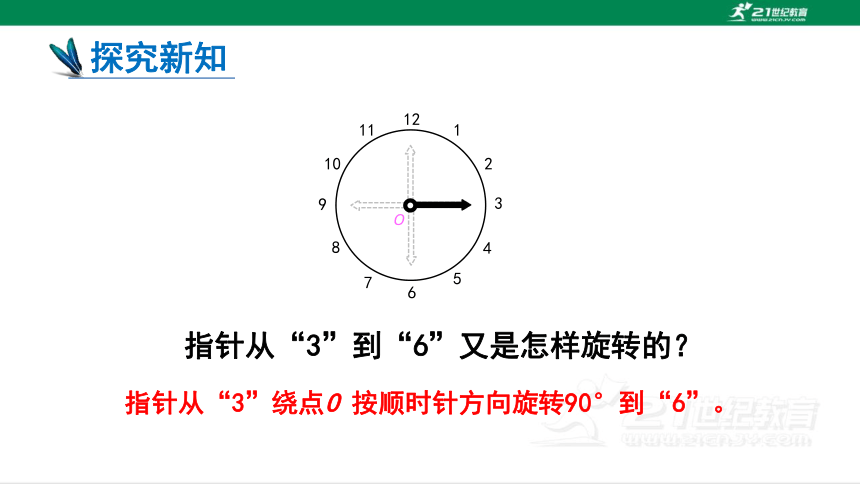 人教版（2023春）数学五年级下册5.1旋转 课件（19张PPT)