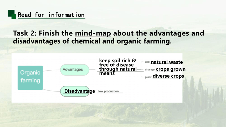 人教版（2019）选择性必修第一册Unit 5 Working the Land Using language Reading for writing 课件-(共29张PPT)