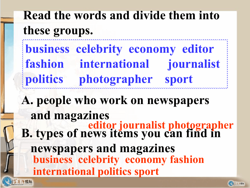 外研版 必修二 module 5 newspapers and magazines reading and vocabulary 课件(共27张PPT)