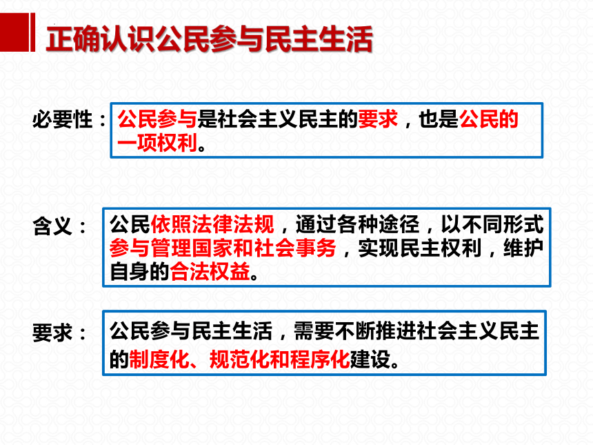 3.2参与民主生活课件(29张PPT）