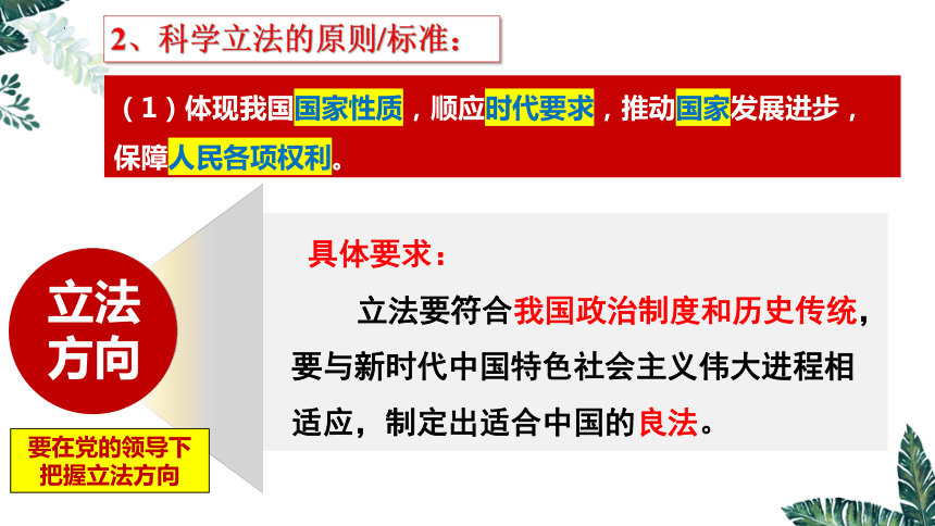 9.1科学立法课件(共32张PPT)2022-2023学年高中政治统编版必修三政治与法治