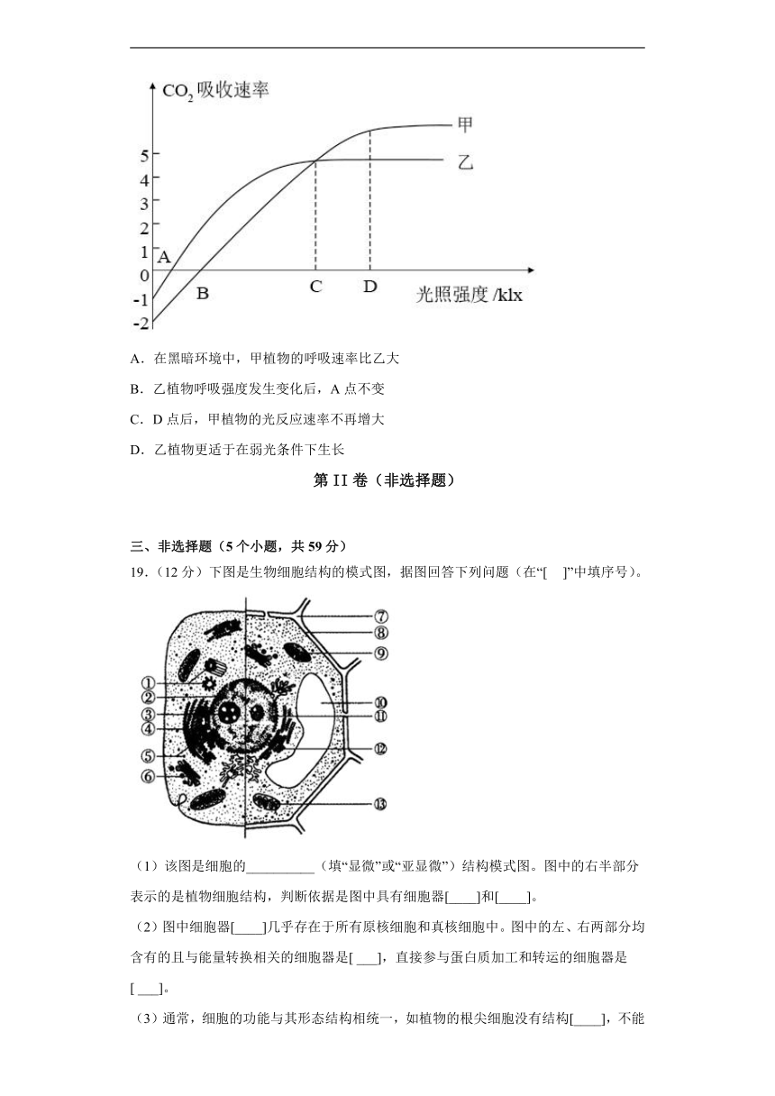 河北省秦皇岛市青龙满族自治县实验中学2022-2023学年高一下学期开学考试生物学试题（Word版含解析）