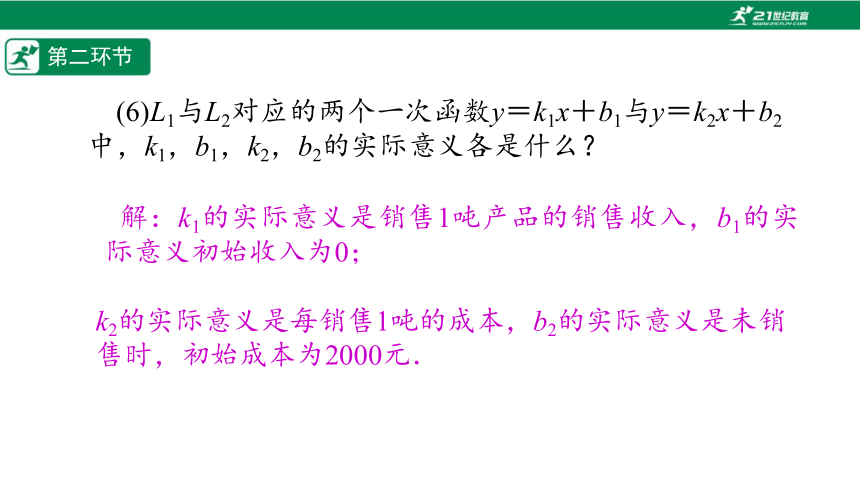 【五环分层导学-课件】4-8 一次函数图象的应用(3)-北师大版数学八(上)