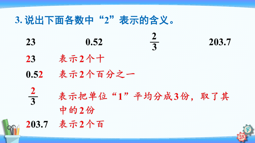 人教版六年级数学下册6 整理与复习 数与代数练习十四 课件（19张ppt）