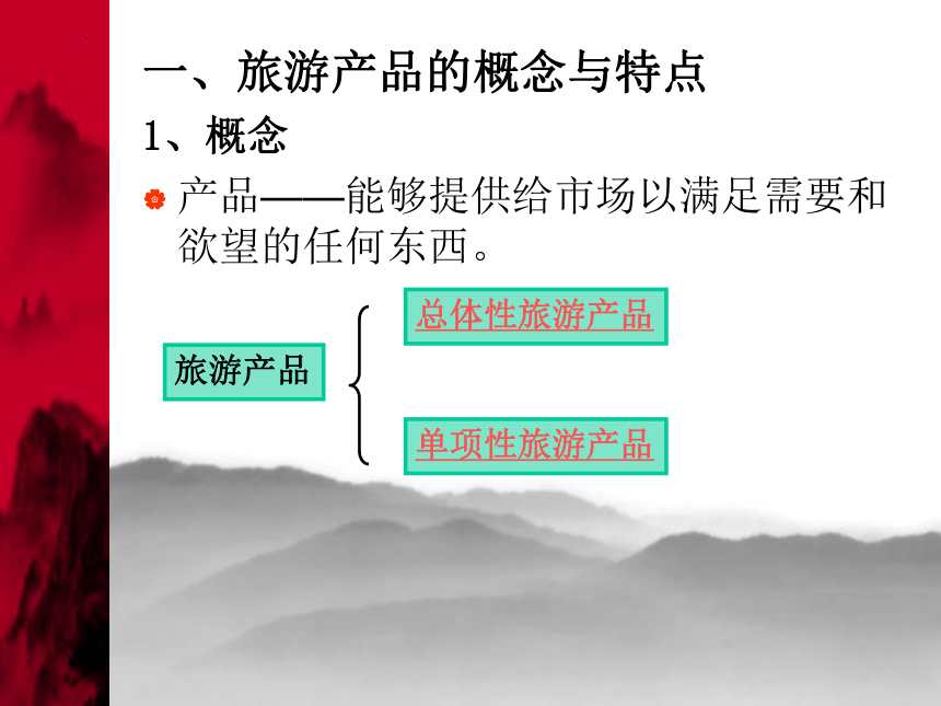 第七章旅游产品与旅游市场 课件(共20张PPT)-高一《旅游概论》同步教学（高教版）