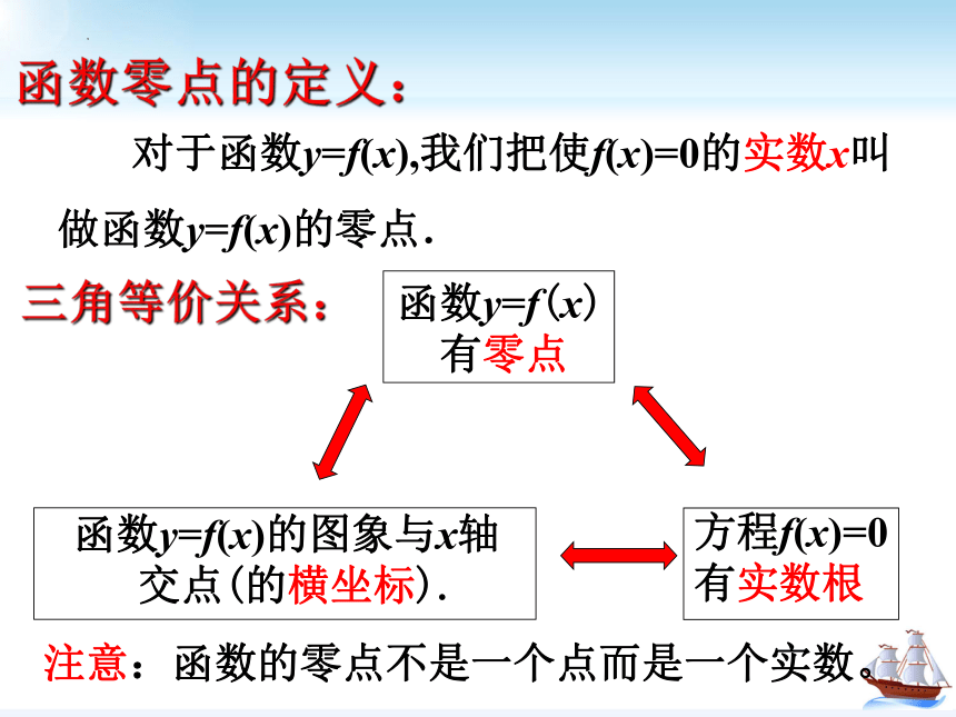 数学人教A版（2019）必修第一册4.5.1函数的零点与方程的解 课件（共15张PPT）