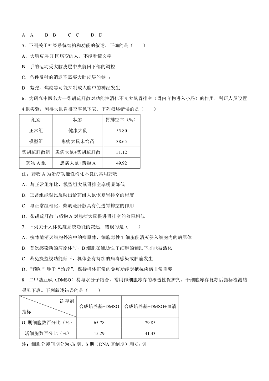 2022年新高考辽宁生物高考真题卷（含答案）