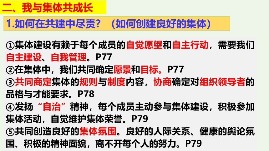 第八课  美好集体有我在-2021-2022学年七年级道德与法治下册按课复习精品课件（统编版）(共22张PPT)