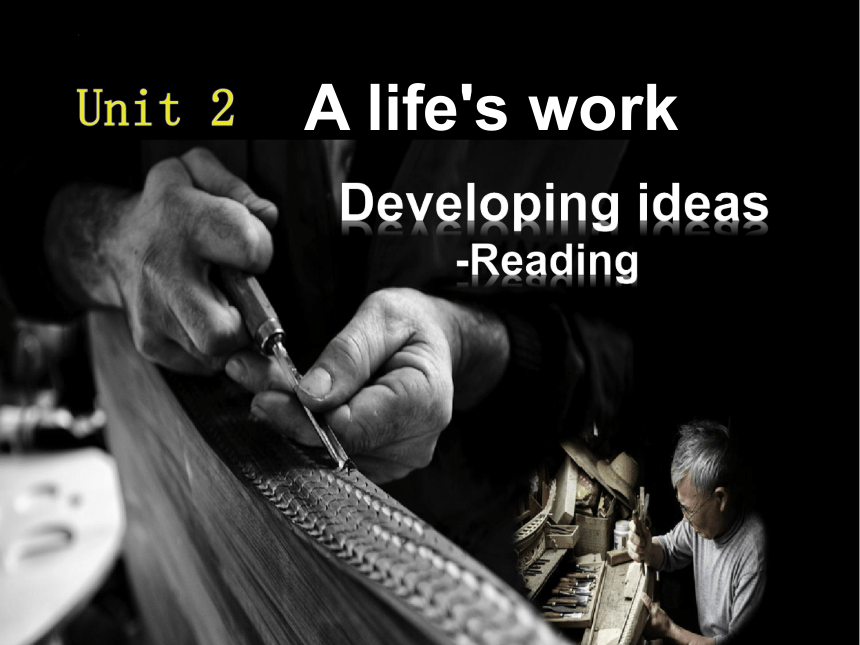 外研版（2019）  选择性必修第三册  Unit 2 A life's Work  Understanding ideas课件(共21张PPT)