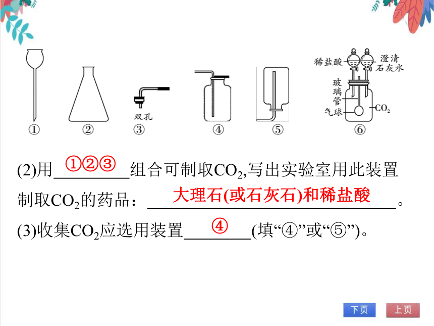 【人教版】化学九年级全一册 第六单元小结--《碳和碳的氧化物》习题课件