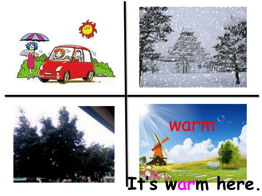 Unit4 How's the weather today？（Lesson20) 课件(共19张PPT)