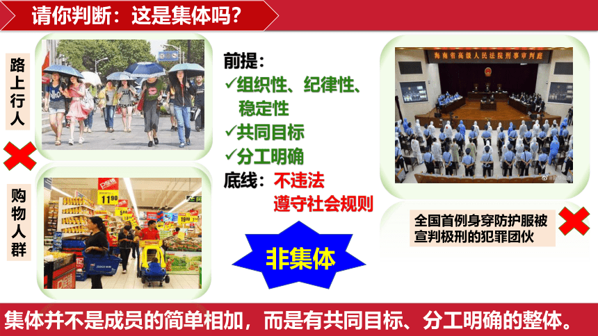 6.1 集体生活邀请我 课件(共21张PPT)-2023-2024学年统编版道德与法治七年级下册