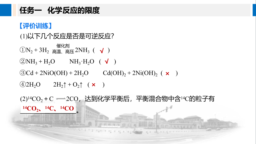 6.2.2 化学反应的限度 化学反应条件的控制(共24张PPT)-高一化学课件（人教版2019必修第二册）