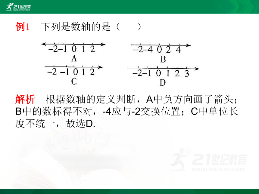 2.2 数轴 课件（共25张PPT）