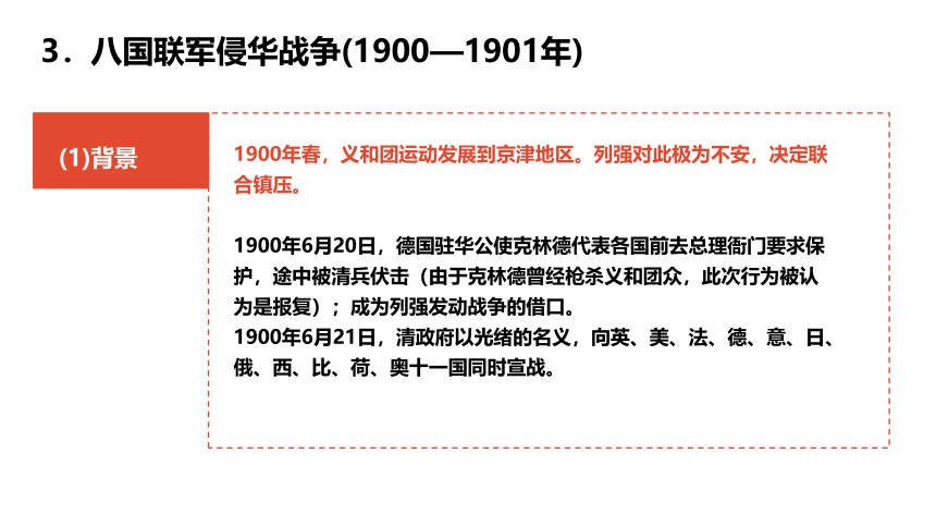 8.1.4 义和团运动与八国联军侵华战争 课件（30张PPT）