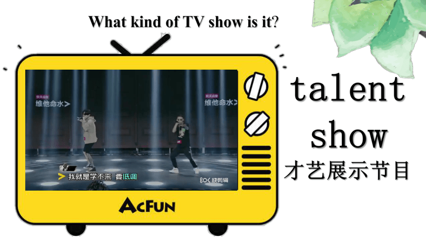 Unit 5 Do you want to watch a game show? Section A 1a-2d 课件(40张PPT，内嵌音频)