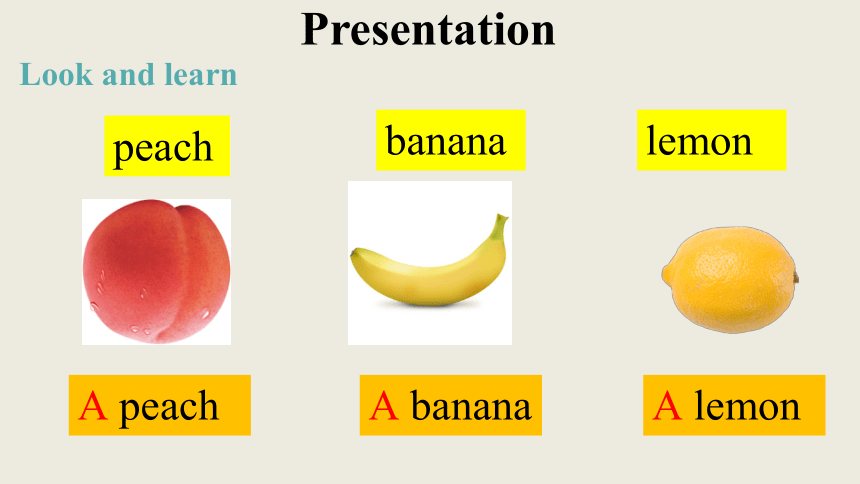 Unit 6 Fruit Lesson 1 课件(共13张PPT)