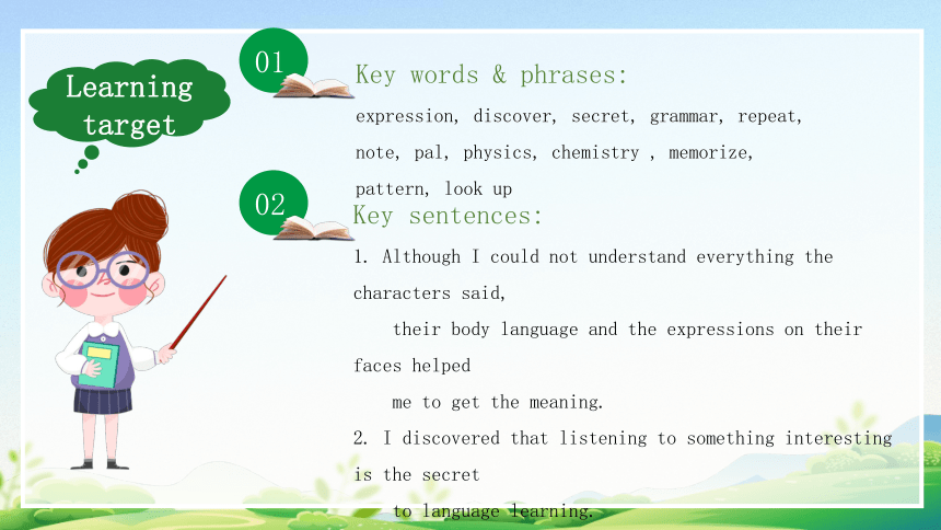 Unit 1 How can we become good learners Section A(3a-4c) 原创教学课件(共40张PPT)