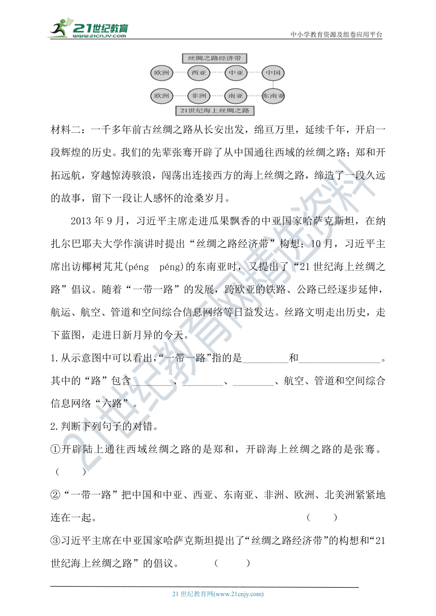 人教统编版小升初语文高频考点 非连续性文本阅读专练卷（含答案）