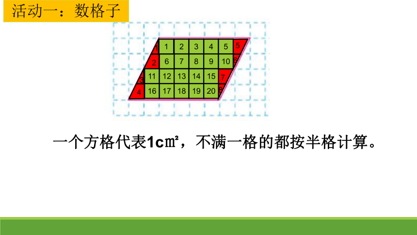 2.1平行四边形的面积（课件）四年级下册数学青岛版（五四学制）(共13张PPT)