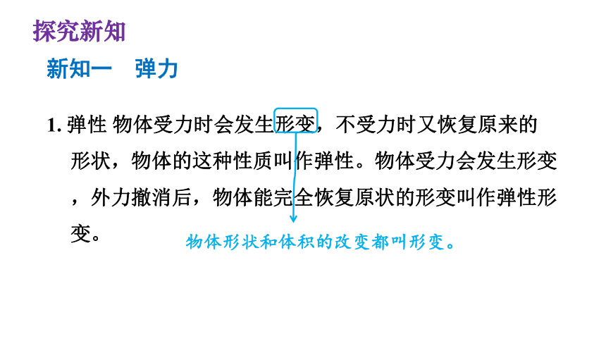 7.2 弹力 力的测量 课件（共22张PPT）2022-2023学年北师大版物理八年级下册