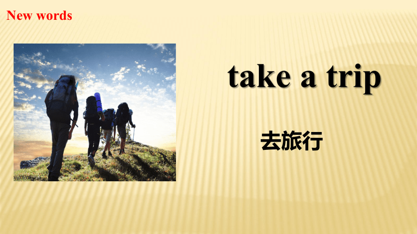 Unit6 Would you like to take a trip？(Lesson31) 课件（共20张PPT）