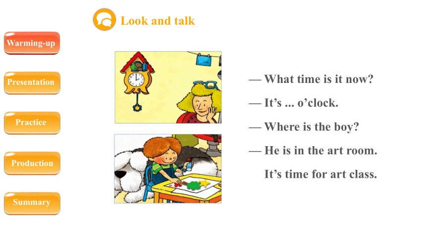 Unit 2 What time is it? Part A Let’s learn 课件（共33张PPT）