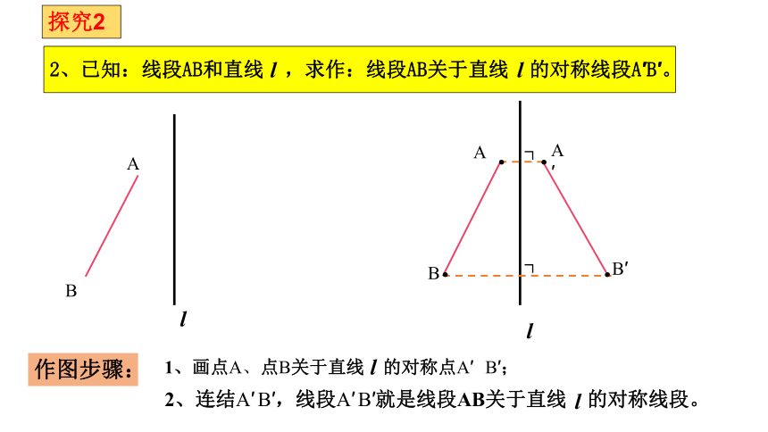 2022-2023学年人教版八年级数学上册13.2.1 画轴对称图形 课件(共15张PPT)