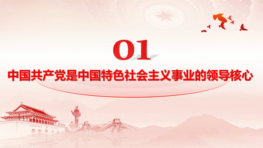 高中政治统编版必修三3.1 坚持党的领导 课件（共28张ppt）