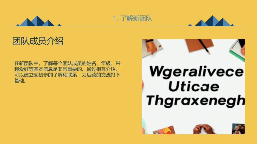 高中主题班会通用 认识新朋友，融入新团队 课件 (22张PPT)