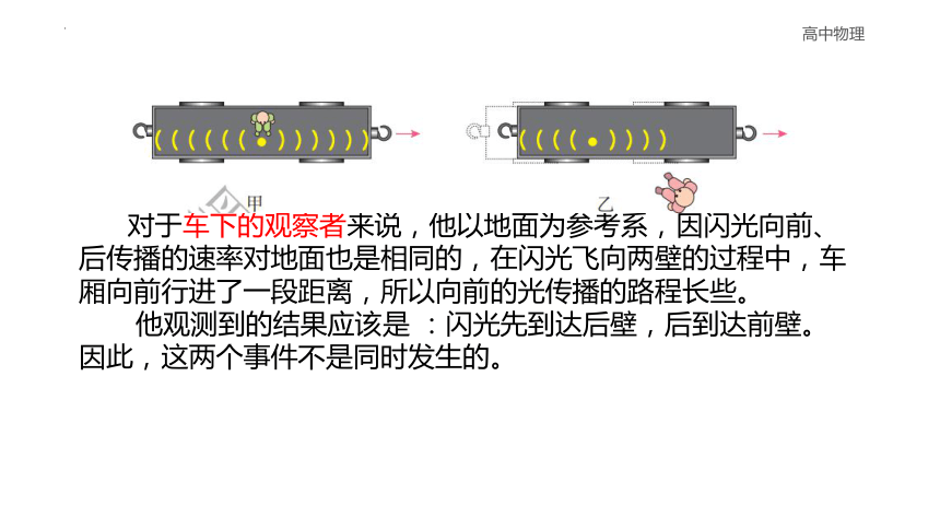 7.5 相对论时空观与牛顿力学的局限性 课件 -2023_2024学年高一下学期物理人教版（2019）必修第二册(共23张PPT)