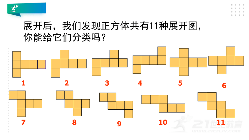 1.2.1 正方体的展开与折叠 课件（共20张PPT）