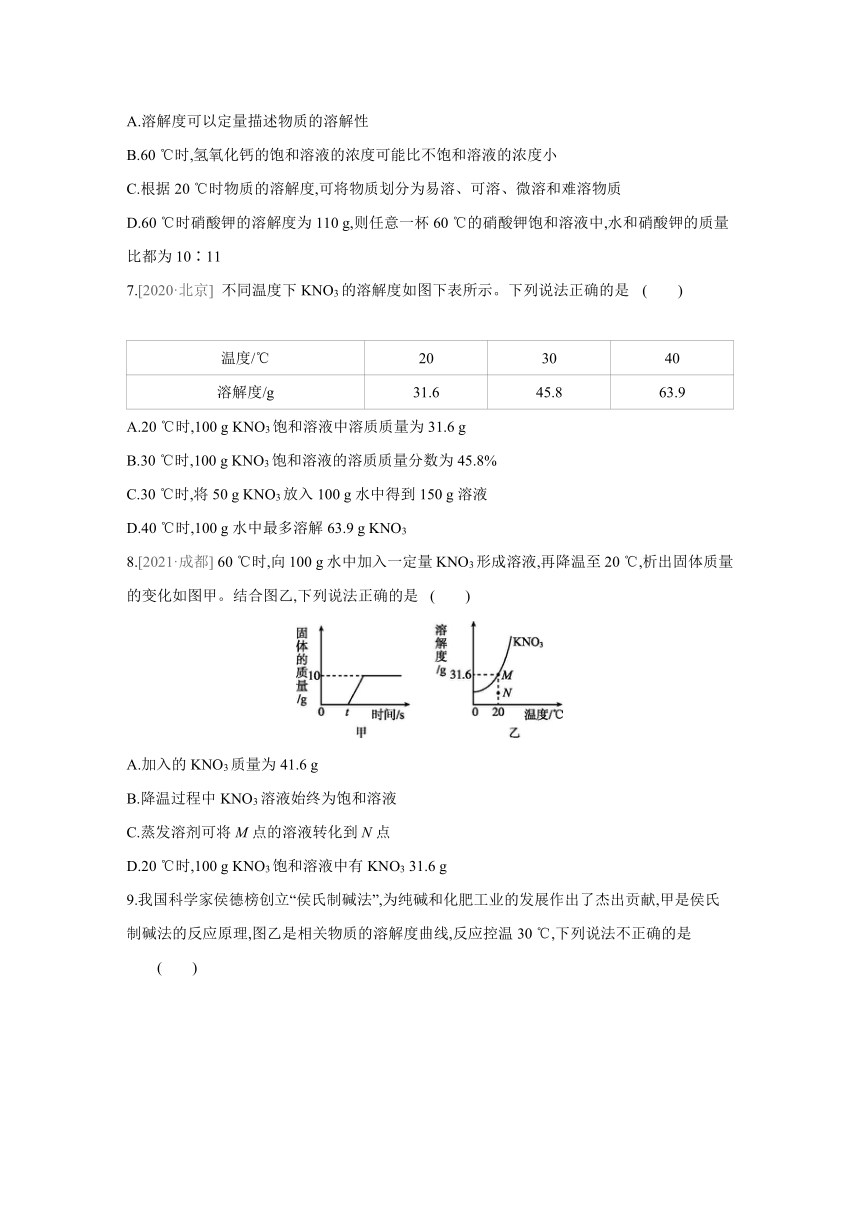 鲁教版化学九年级下册课课练：第8单元　海水中的化学  自我综合评价（word版有答案）