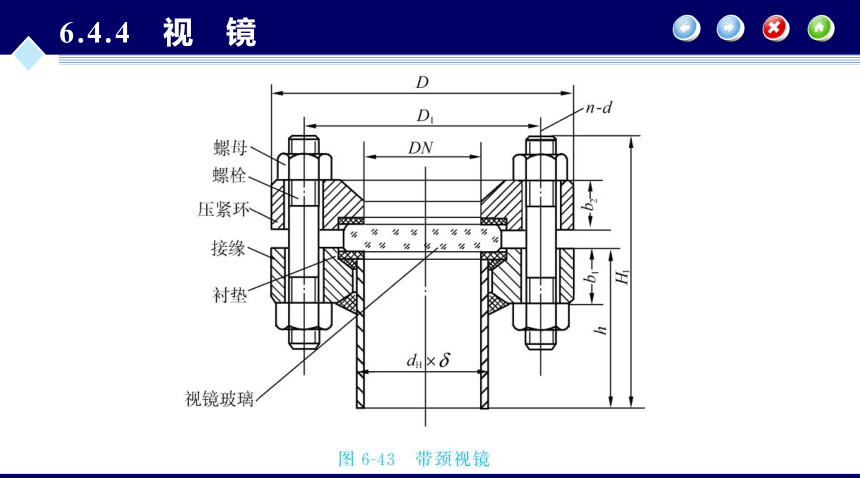 第6章 容器零部件_4 化工设备机械基础（第八版）（大连理工版） 同步课件(共38张PPT)