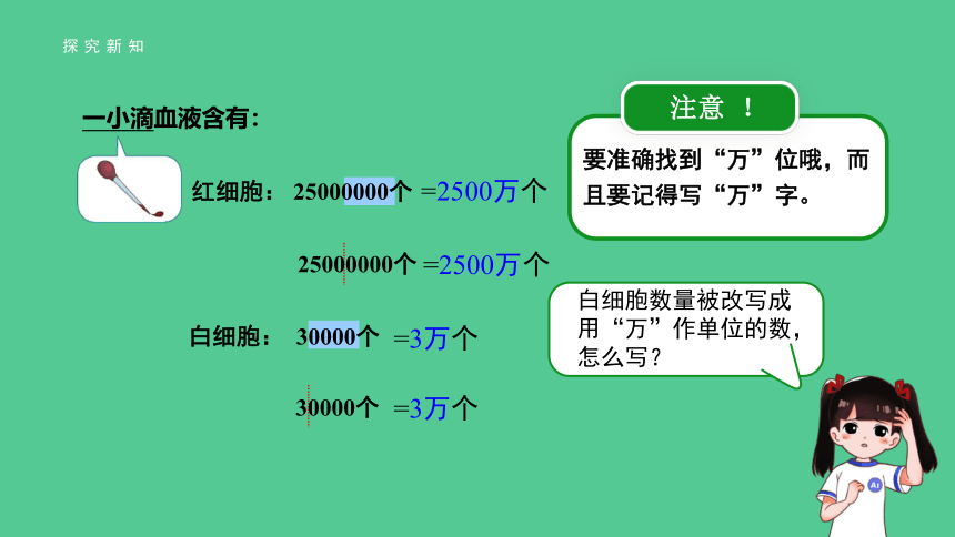 人教版 数学 四年级上册第一单元第5课时《亿以内数的改写》精品教学课件（共12张ppt）