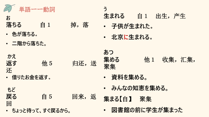 第5课 鳥の巣箱 课件(共43张PPT) 2023-2024学年初中日语九年级人教版第三册
