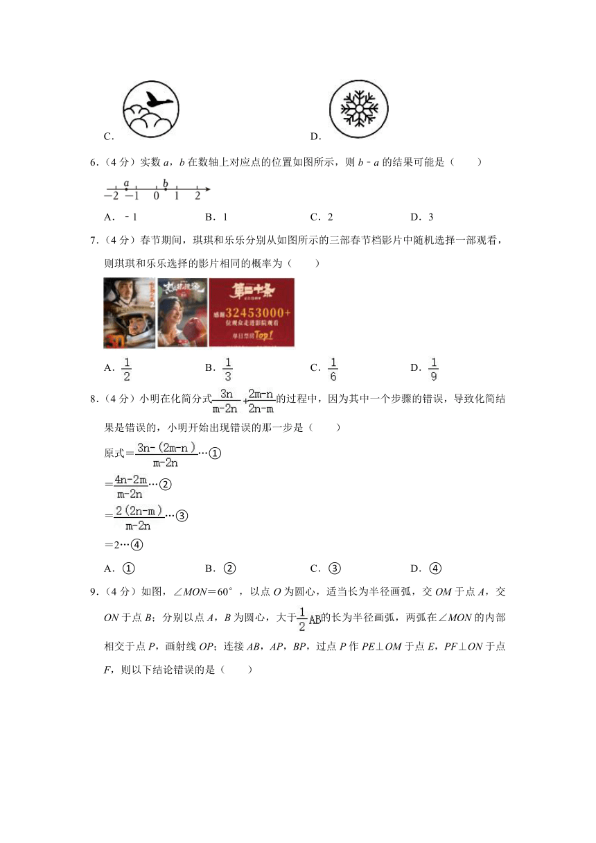 2024年山东省济南市历城区中考数学质检试卷（3月份）（含解析）