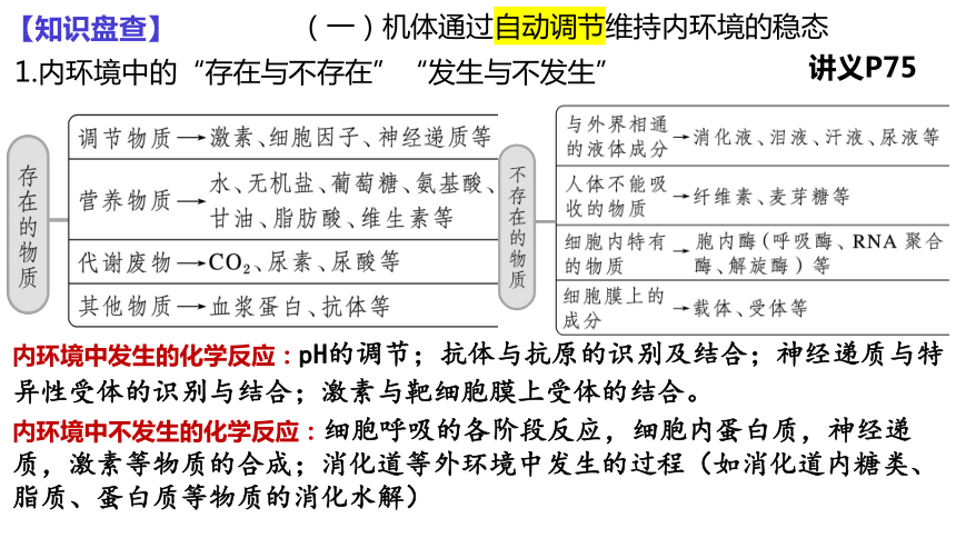 2024届高三二轮复习生物：内环境的稳态与免疫调节课件(共34张PPT)