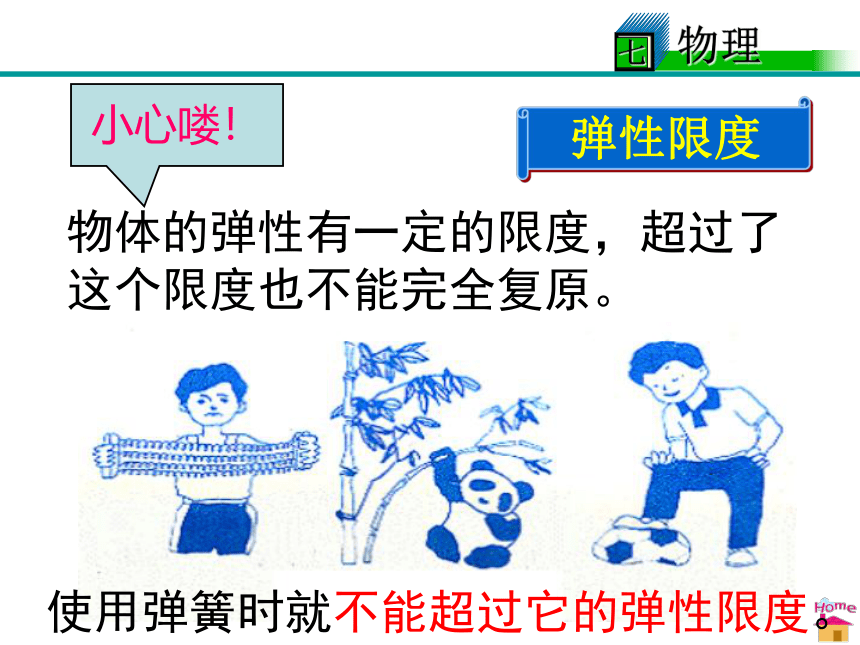 2020-2021学年人教版物理八年级下册7.2弹力课件 30张PPT