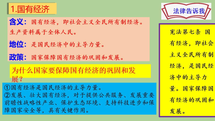 第五课第一课时 基本经济制度 课件（24张PPT，仅适用于希沃白板）（含内嵌视频素材）