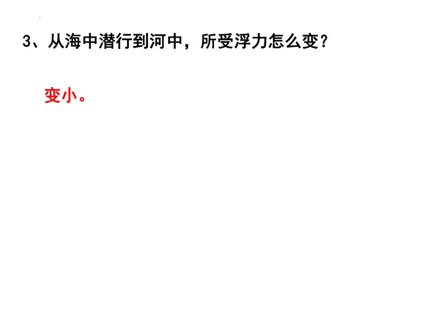 10.5物体的浮与沉课件(共21张PPT)2022-2023学年苏科版八年级下册物理