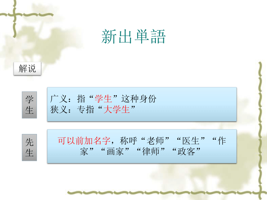 高中日语标日初级上册课件第一课李さんは　中国人です课件(共29张PPT)