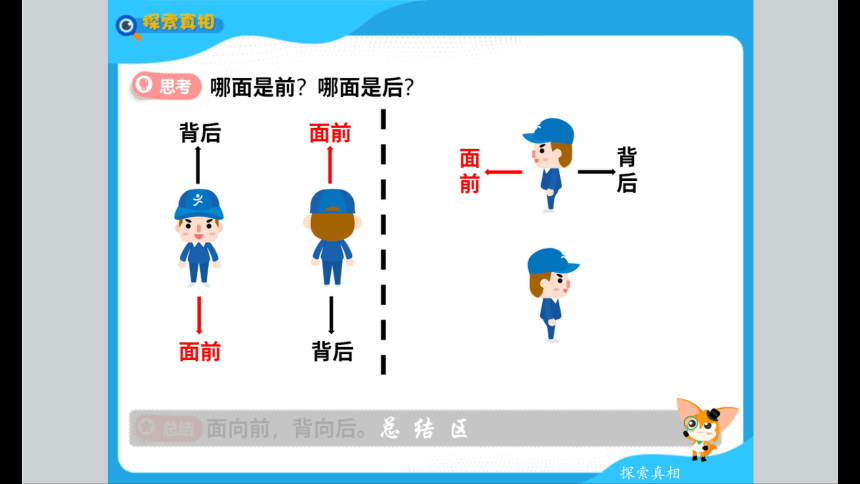 一年级暑假北师大版数学机构版课件 2认识位置关系上(共71张PPT)