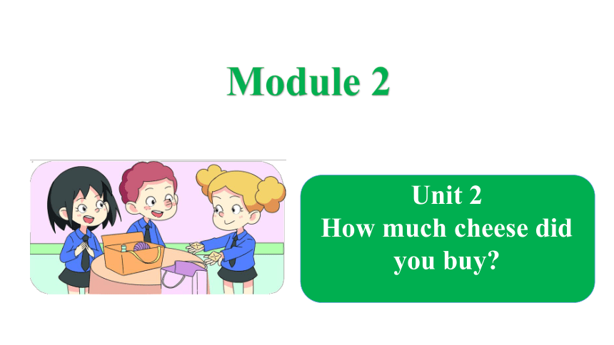 Module 2 Unit 2 How much cheese did you buy？ 课件 (共25张PPT)