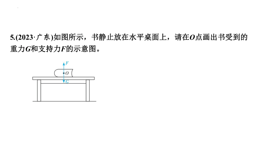 2024年中考广东专用物理一轮知识点梳理复习第9讲　运动与力 课件(共28张PPT)