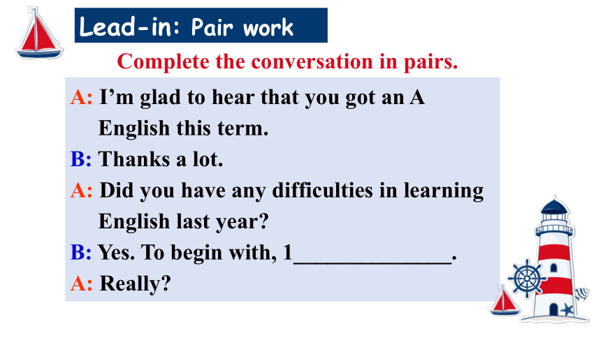 Unit 1 How can we become good learners. SectionB 3a-self check(课件)