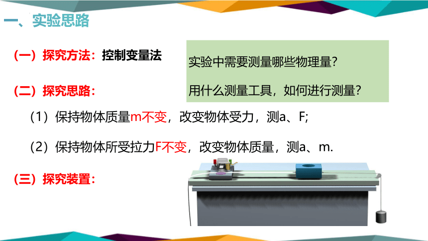 4.2实验：探究加速度与力、质量的关系 物理人教版（2019）必修第一册(共35张PPT)